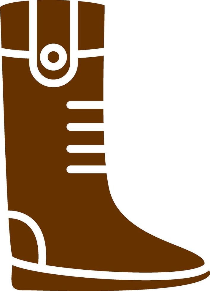 Long Boots Vector Icon