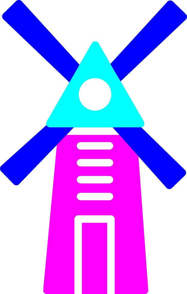 Windmill Vector Icon
