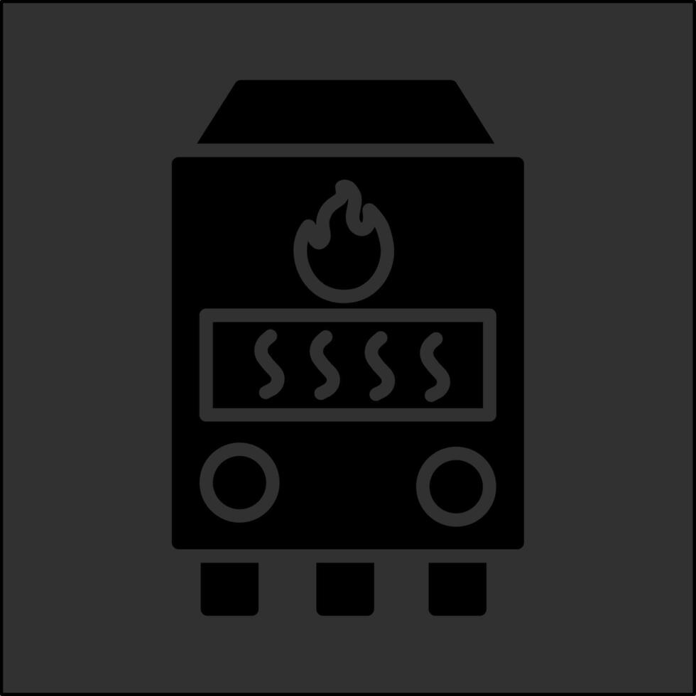 Gas Furnace Vector Icon