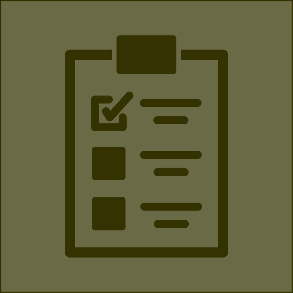 To Do List Vector Icon