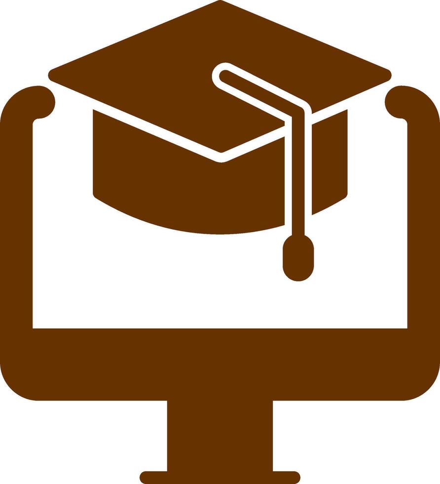 Online Education Vector Icon