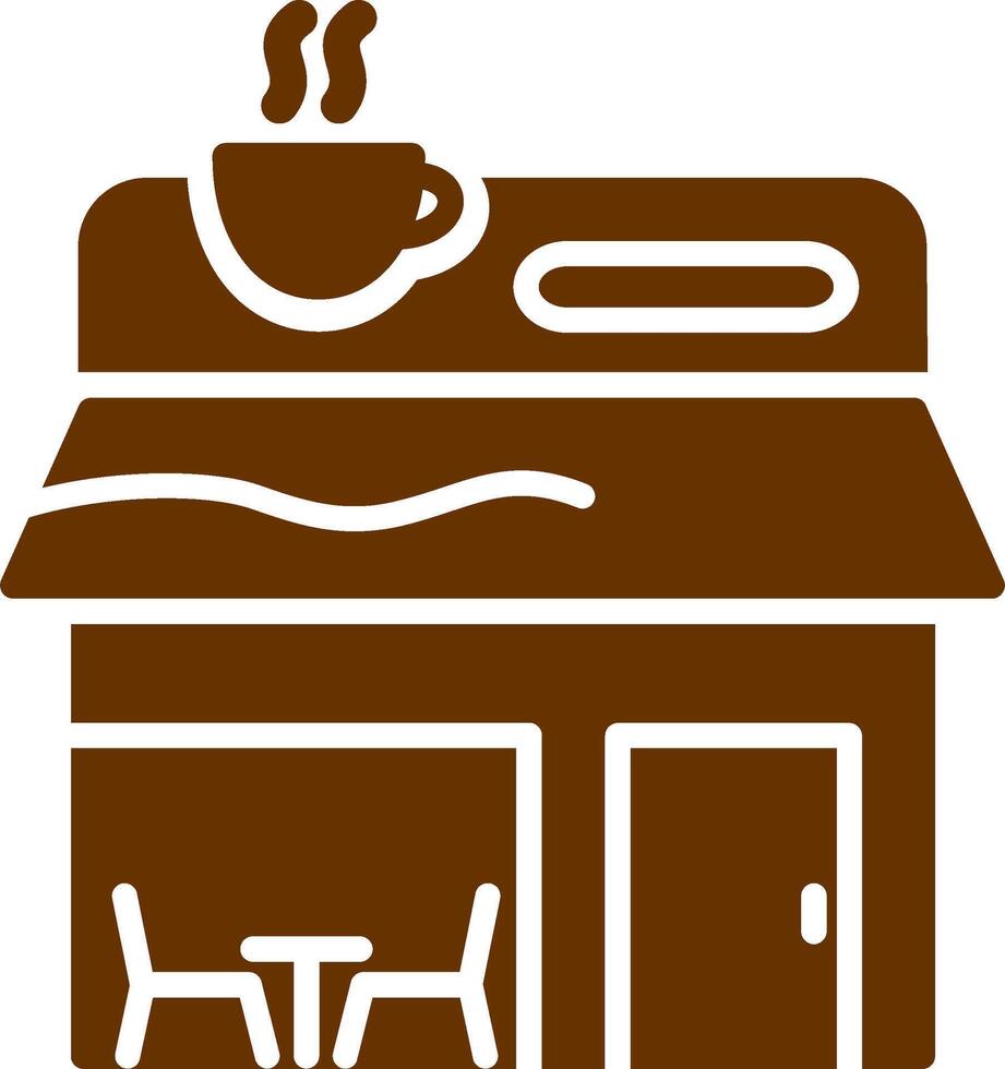 Coffee Shop Vector Icon