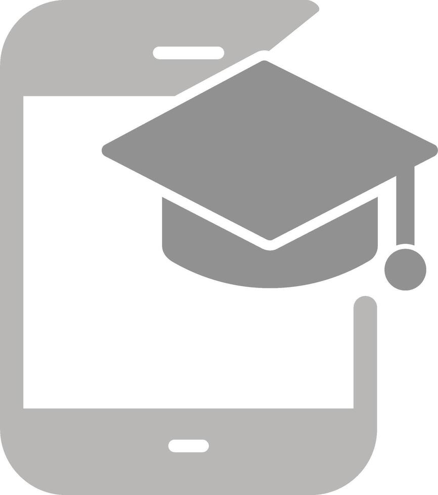 Digital Learning Vector Icon