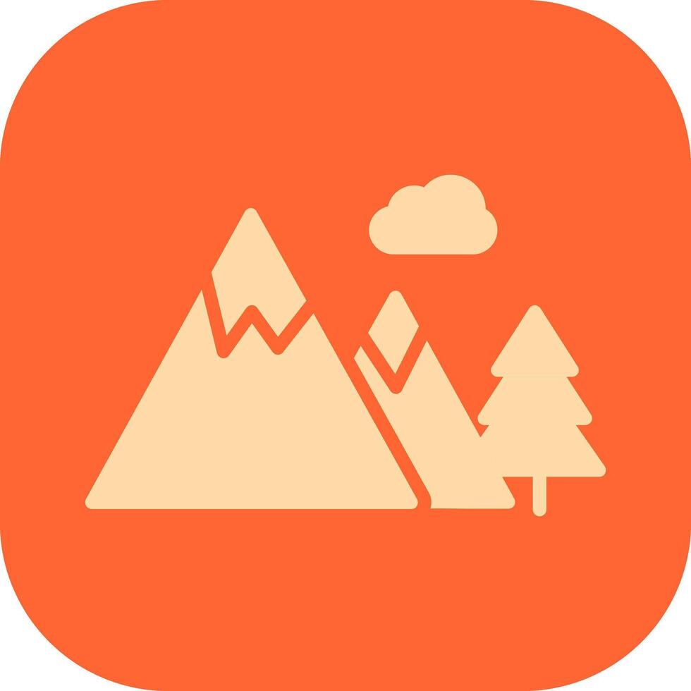 Mountain Vector Icon