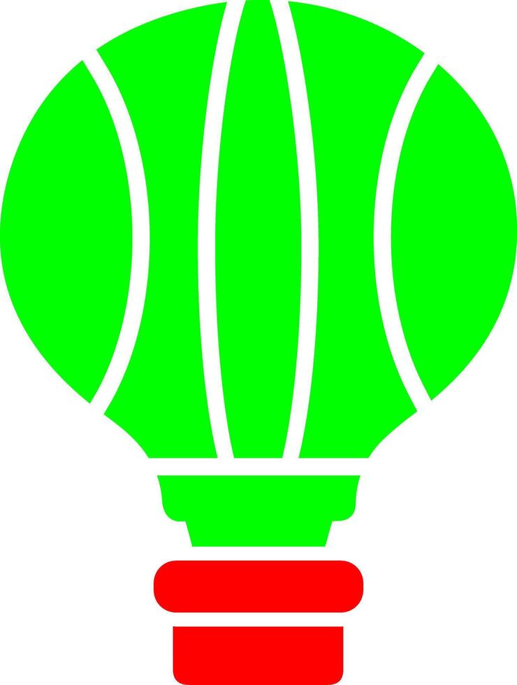 Hot Air Balloon Vector Icon
