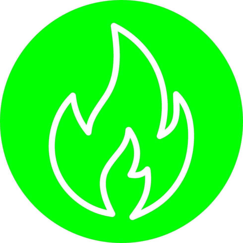 icono de vector de fuego