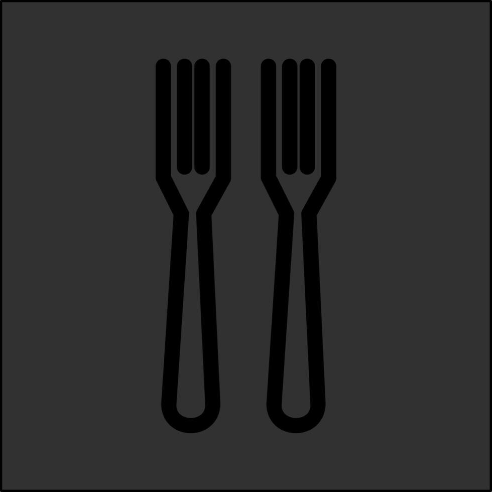 Fork Vector Icon