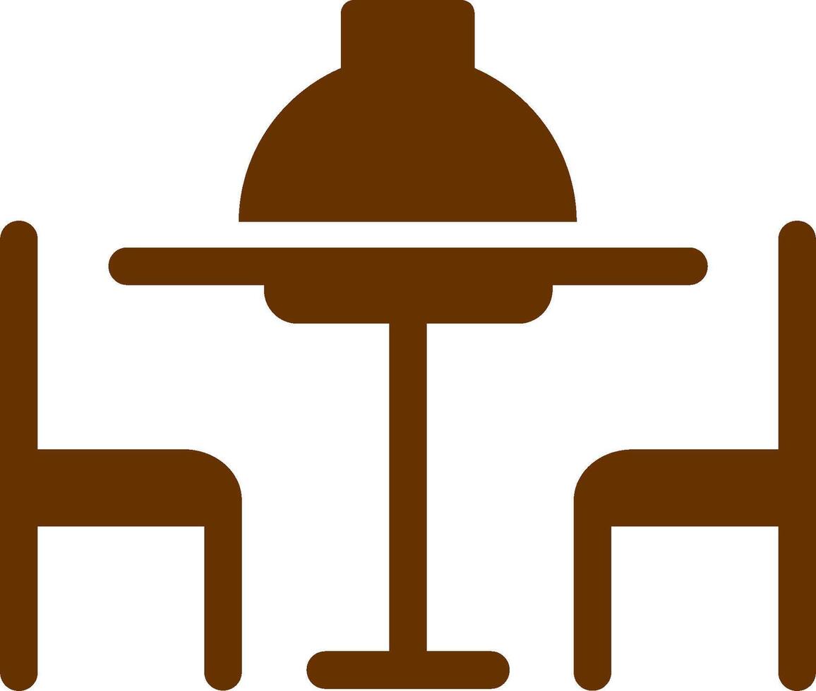 Dinner Table II Vector Icon