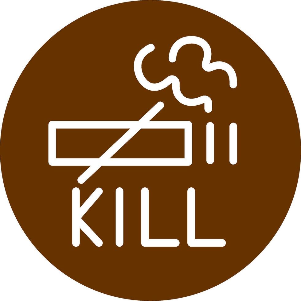 Smoking Kills Vector Icon