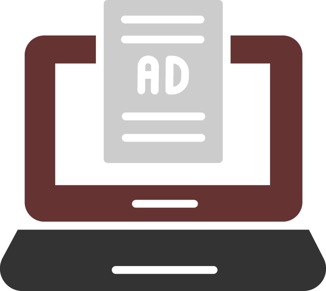 Internet Ads Vector Icon