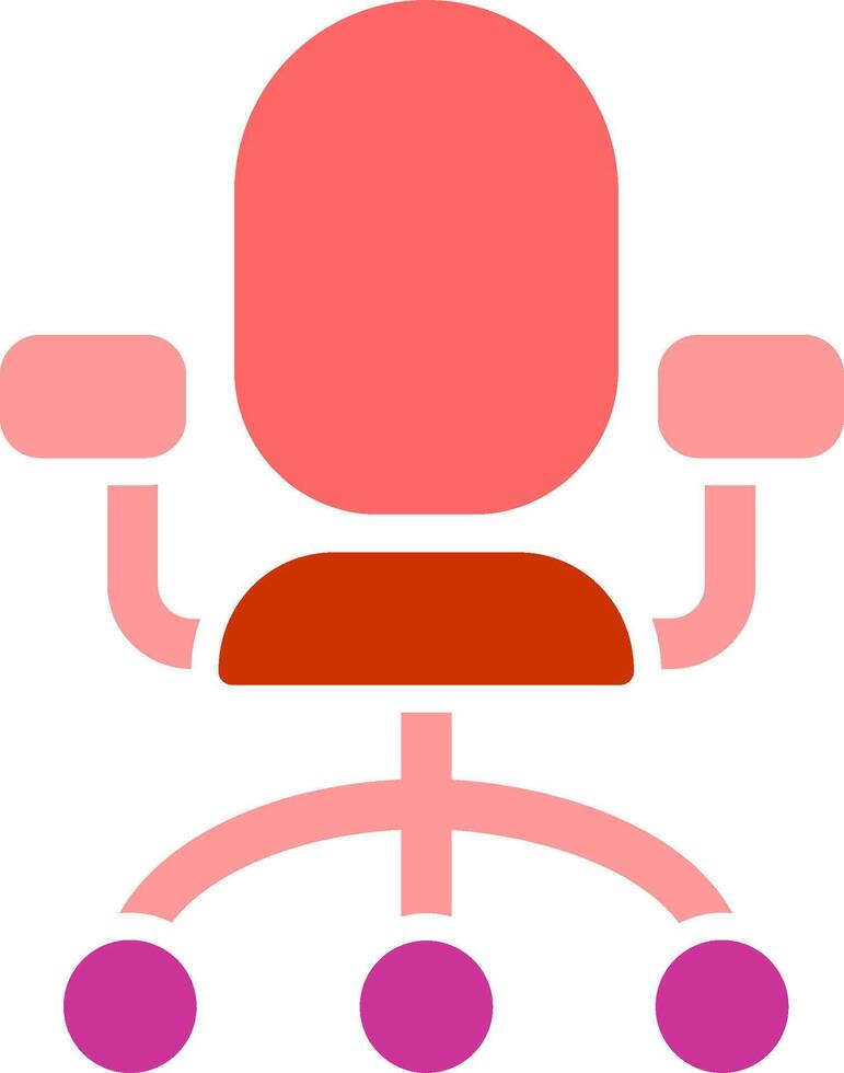 Revolving Chair Vector Icon