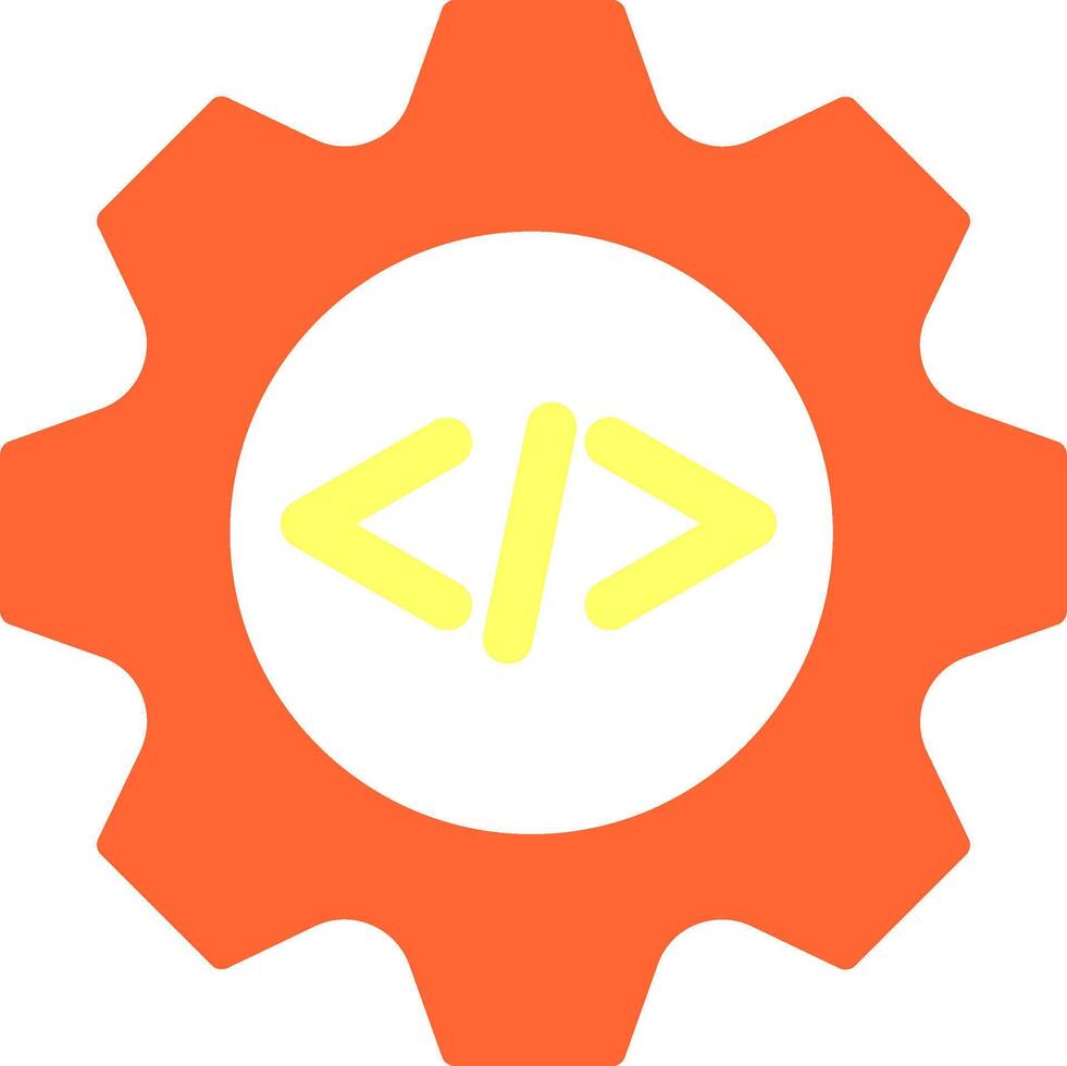 Coding Gear Vector Icon