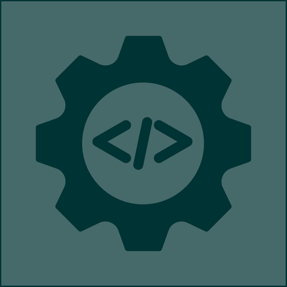 Coding Gear Vector Icon