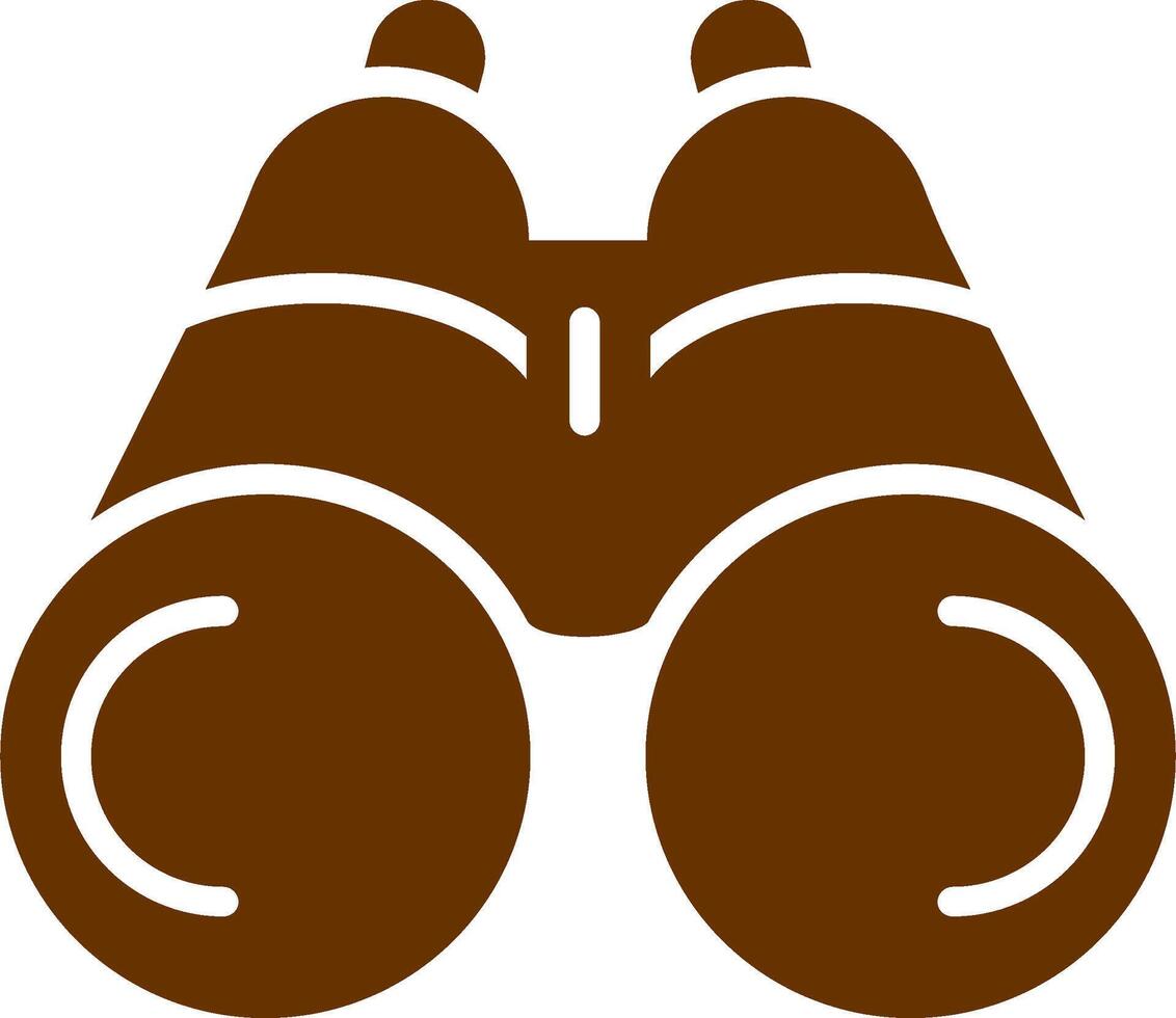 Binocular Vector Icon