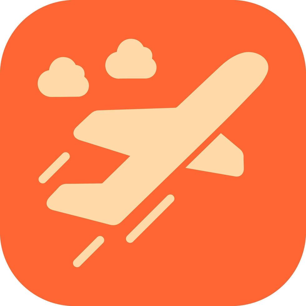 Flight Takeoff Vector Icon
