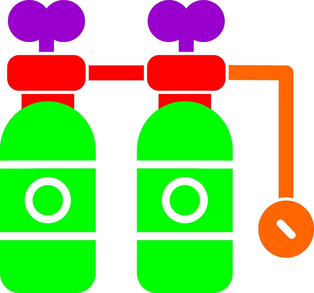 Oxygen Tank Vector Icon