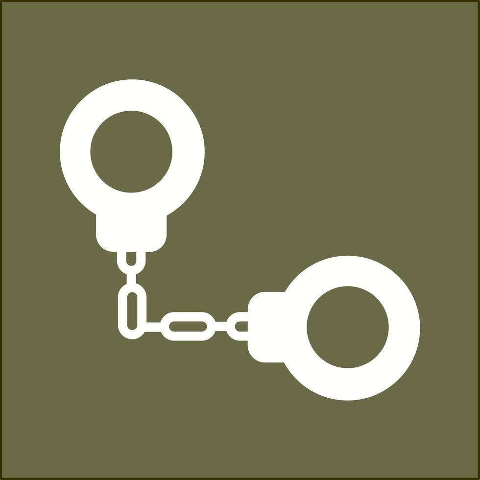 Handcuffs Vector Icon