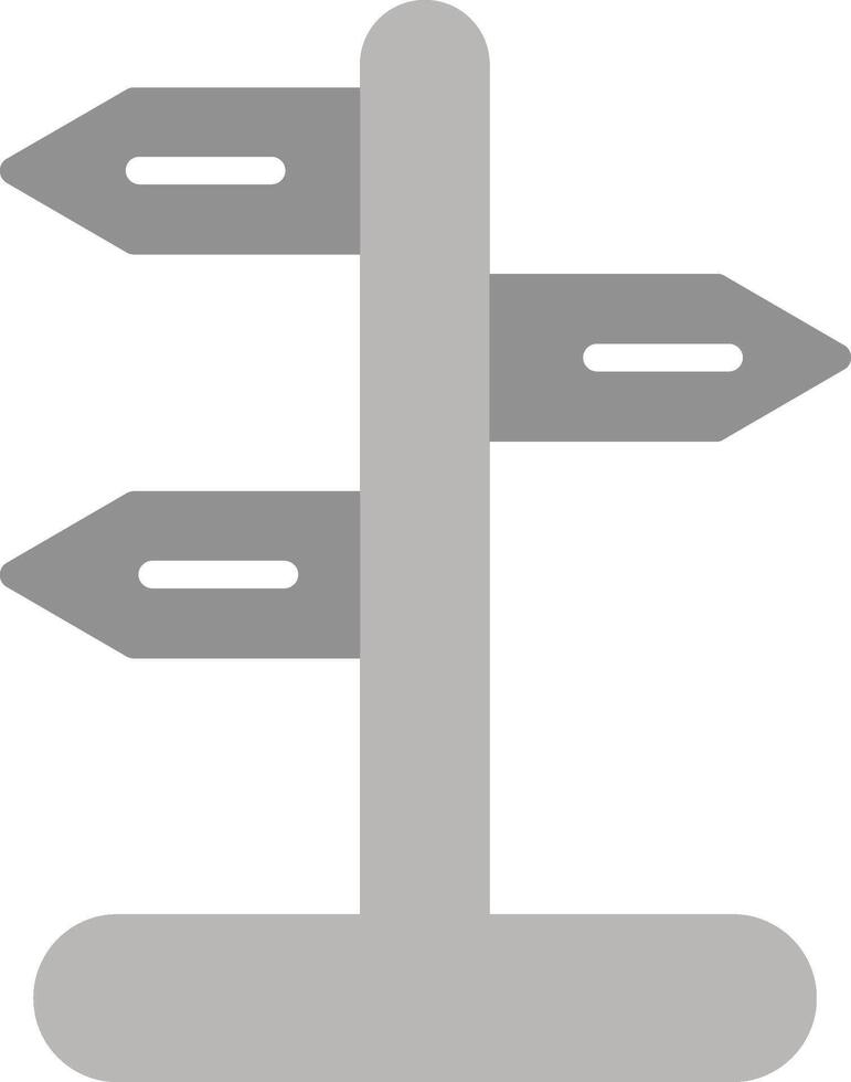 Signpost Vector Icon