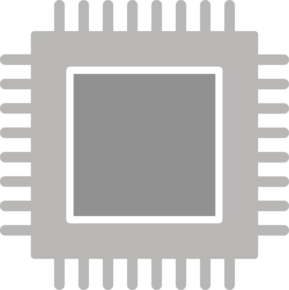 icono de vector de cpu