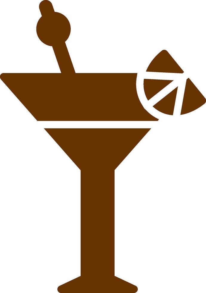 Martini Vector Icon