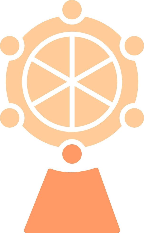Ferris Wheel Vector Icon