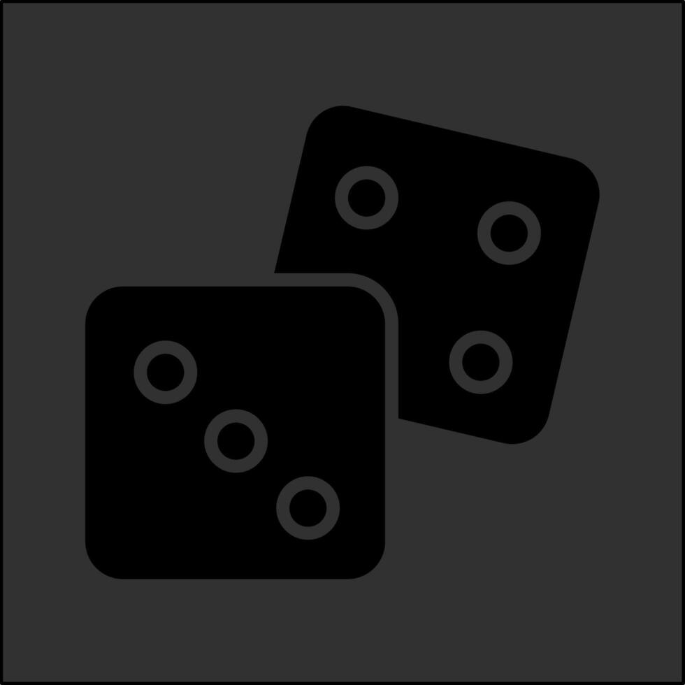 Dice Vector Icon
