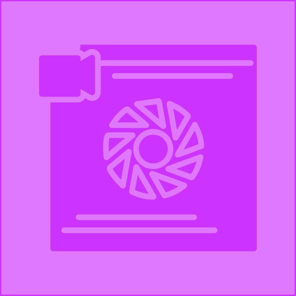 Camera Lens Vector Icon