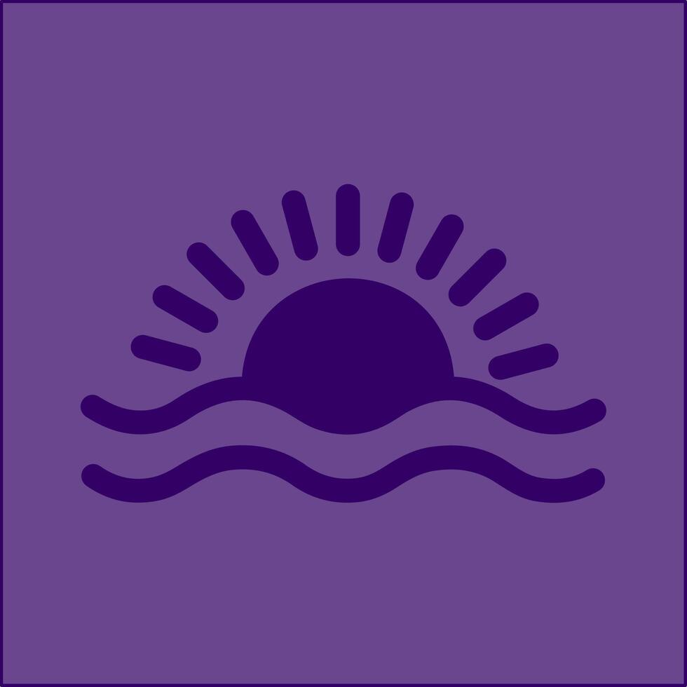 Sunrise Vector Icon