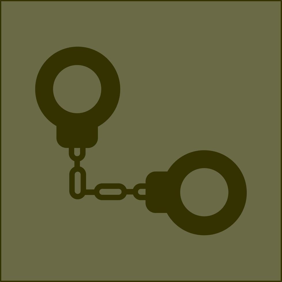 Handcuffs Vector Icon