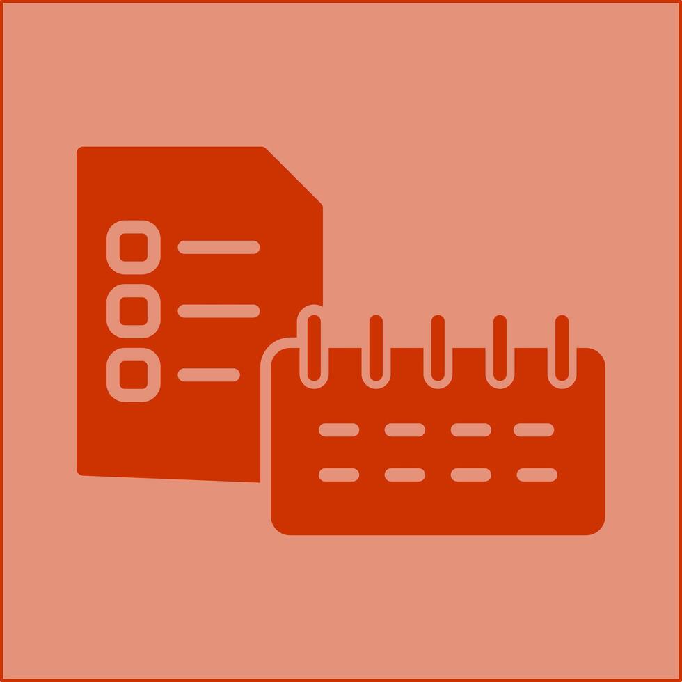 Tasks Vector Icon