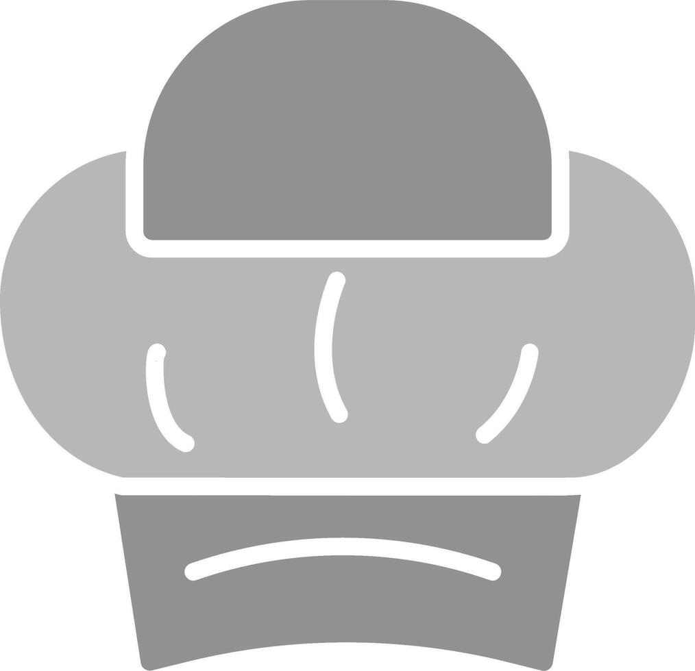 icono de vector de sombrero de chef