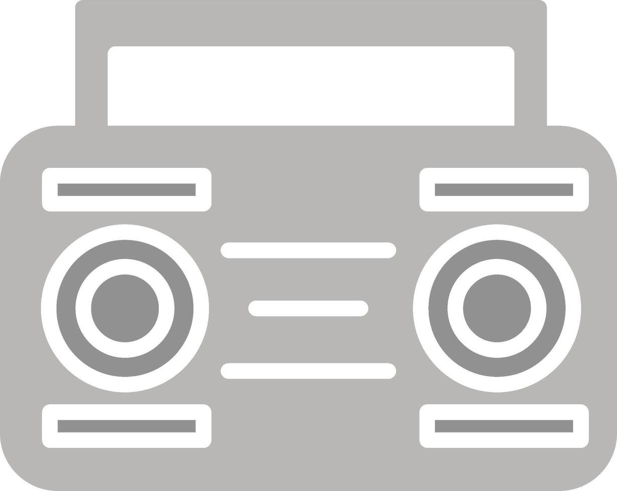 Cassette Player Vector Icon