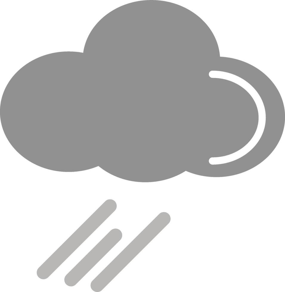 Rain Vector Icon