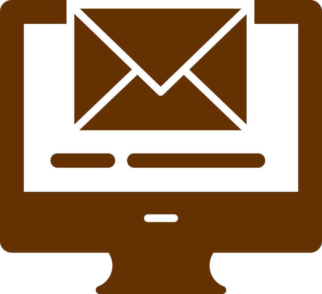 icono de vector de correo electrónico