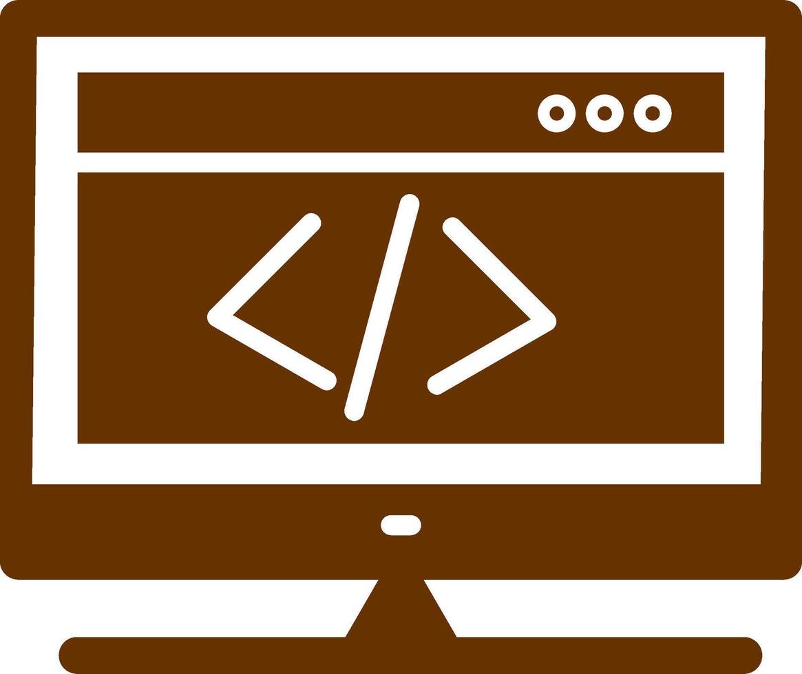 HTML Coding Vector Icon 42260746 Vector Art at Vecteezy