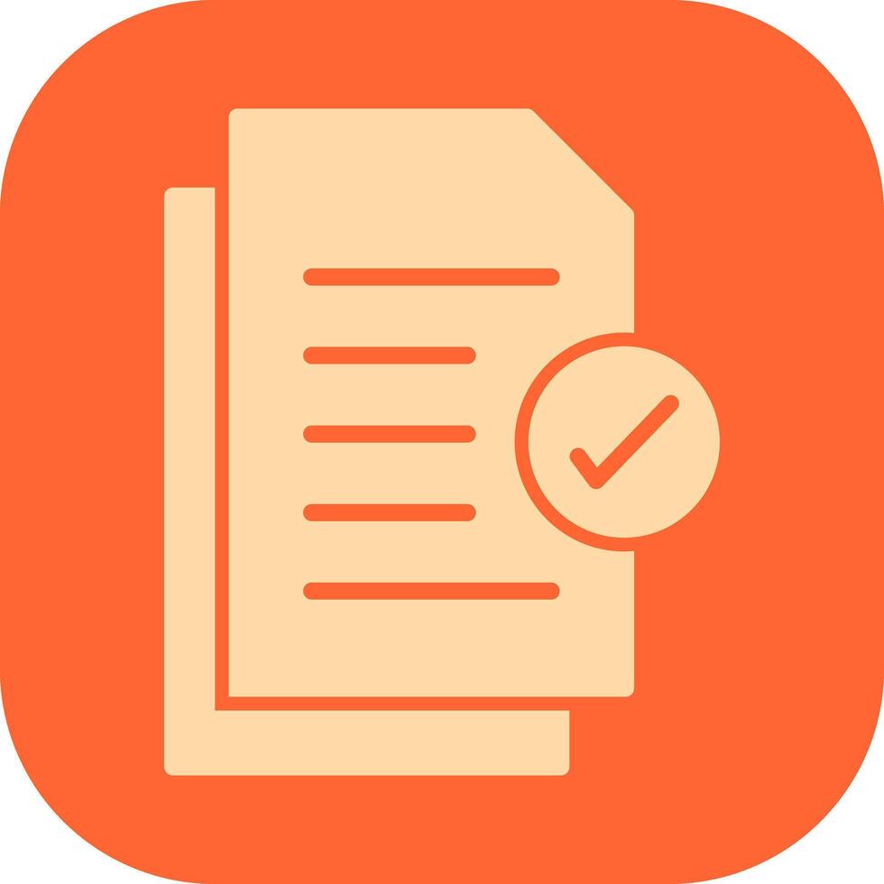 Report List Vector Icon