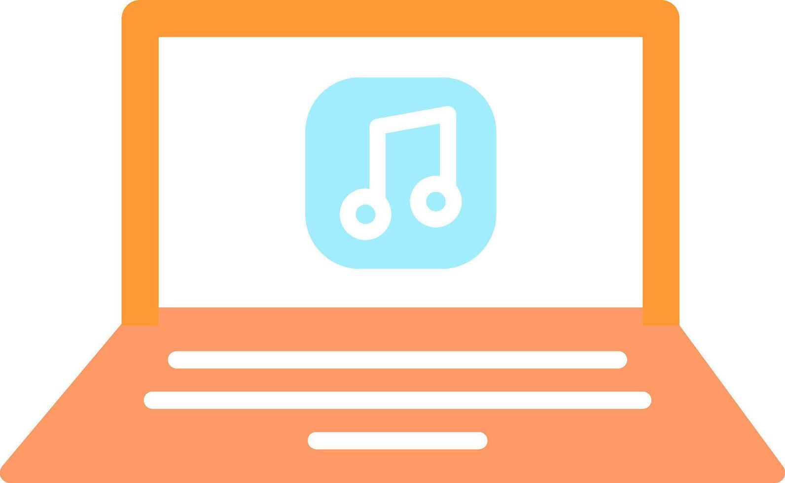 Play Music Vector Icon