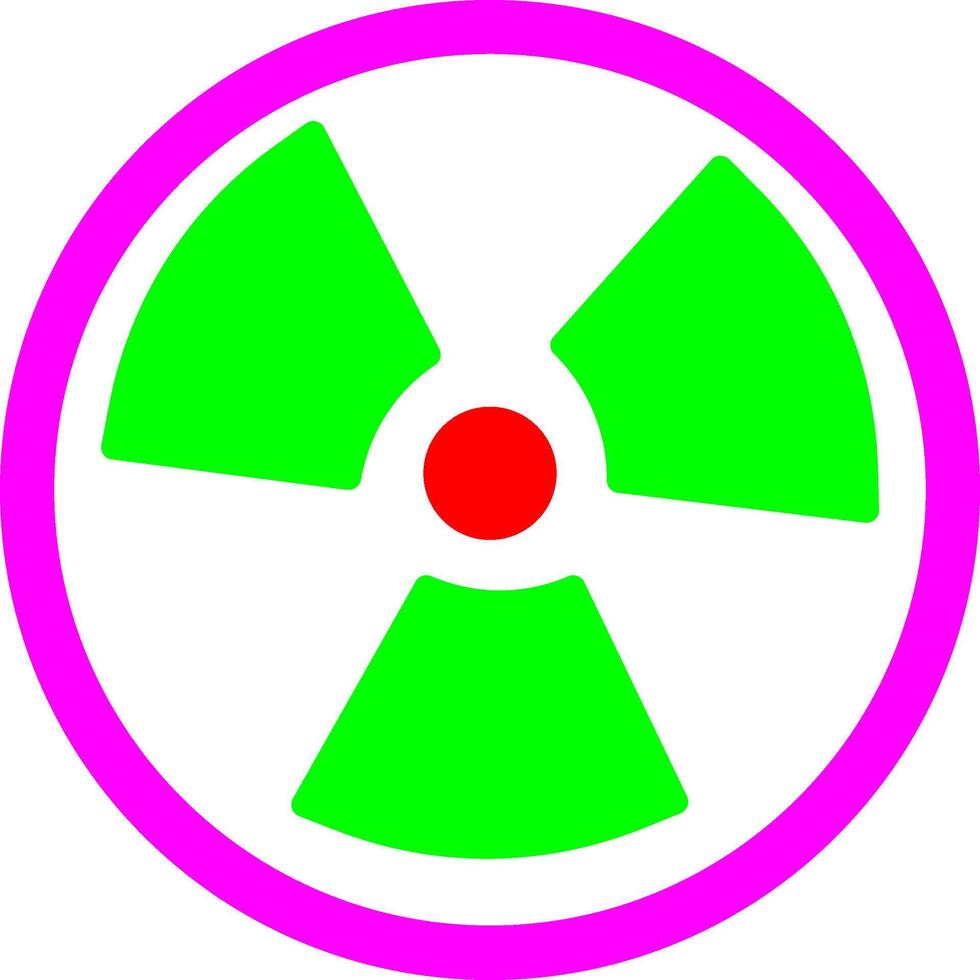 Nuclear Vector Icon