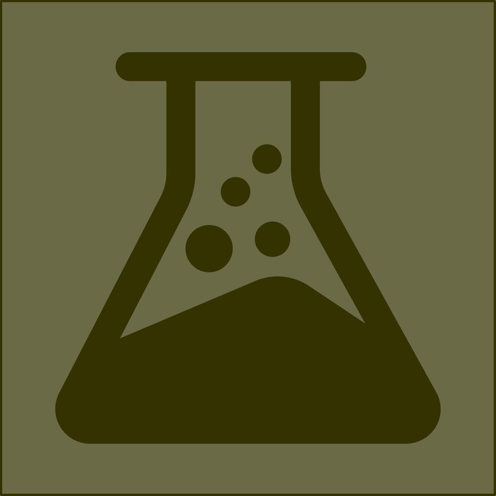 Chemical Flask Vector Icon