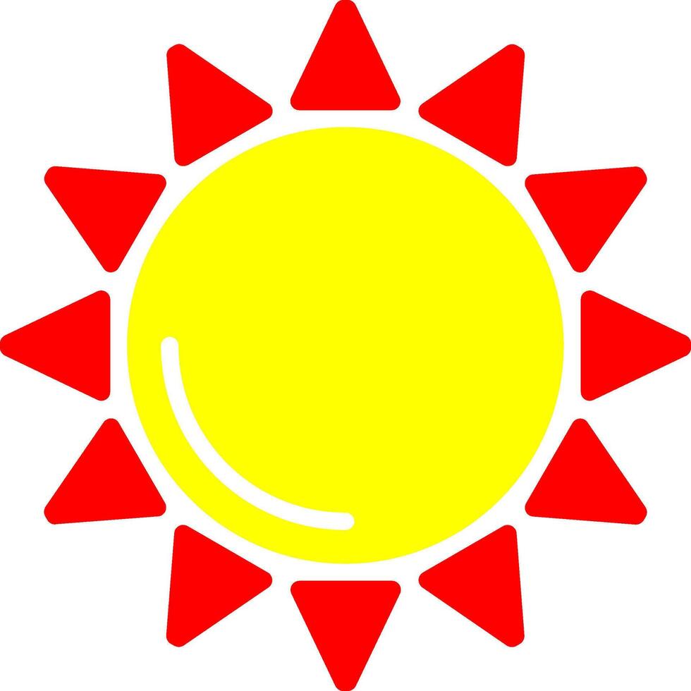 Sun Vector Icon