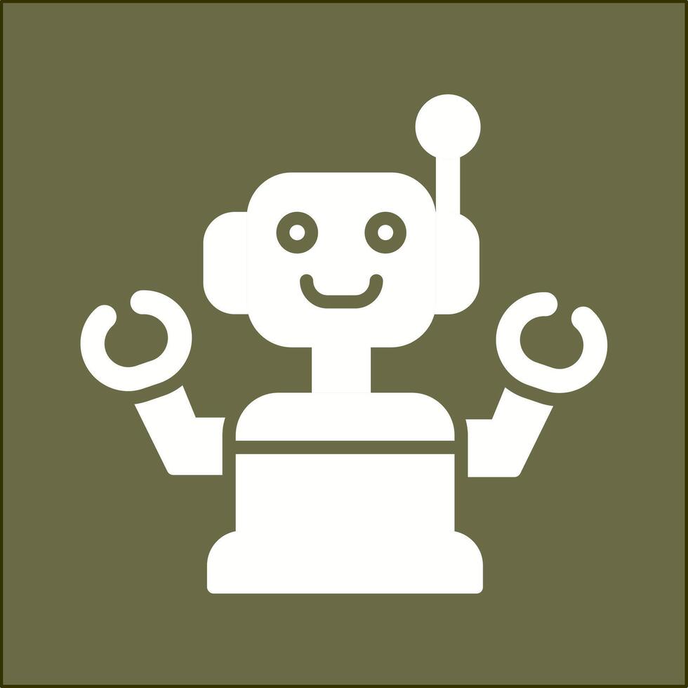Industrial Robot III Vector Icon