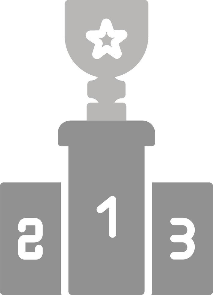 Podium Vector Icon