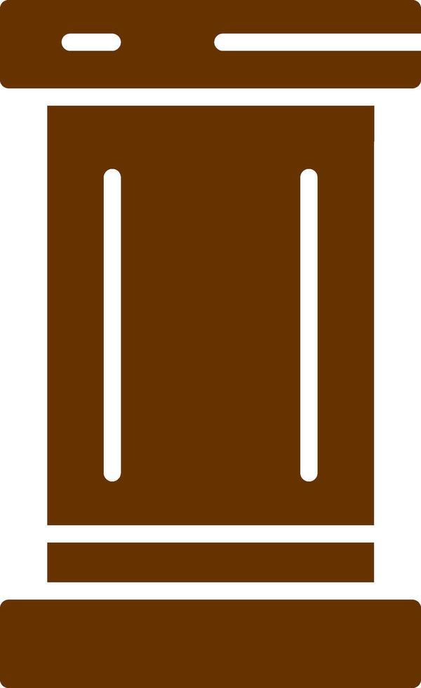 Pillar Vector Icon