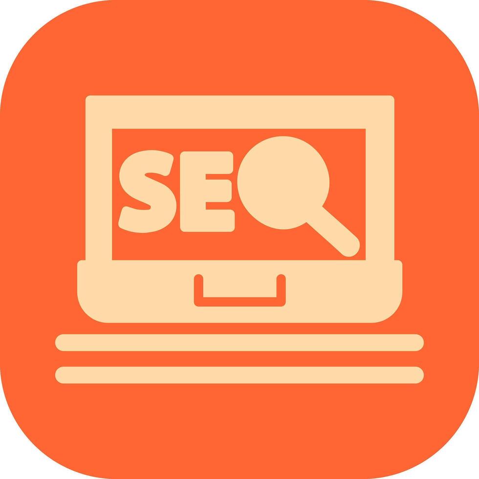 SEO Label Vector Icon