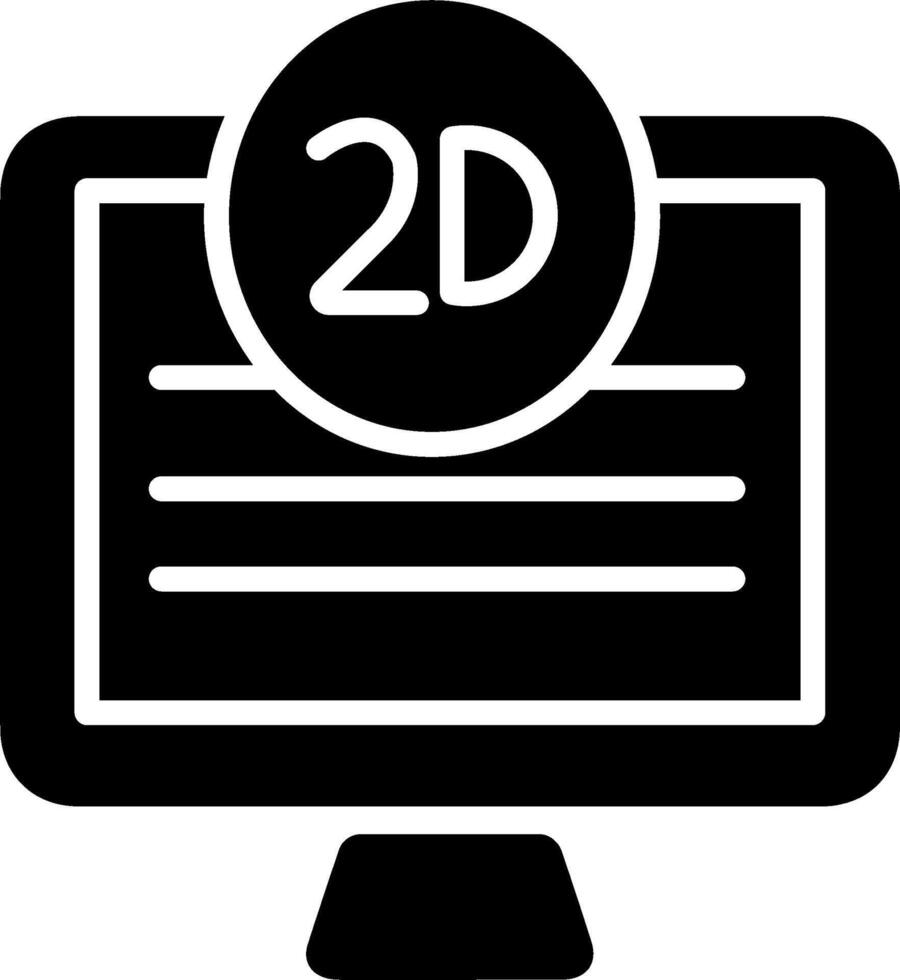 2D Quality Screen Vector Icon