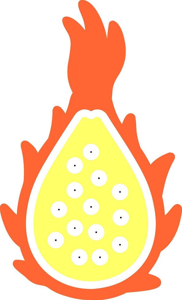 Dragon Fruit Vector Icon