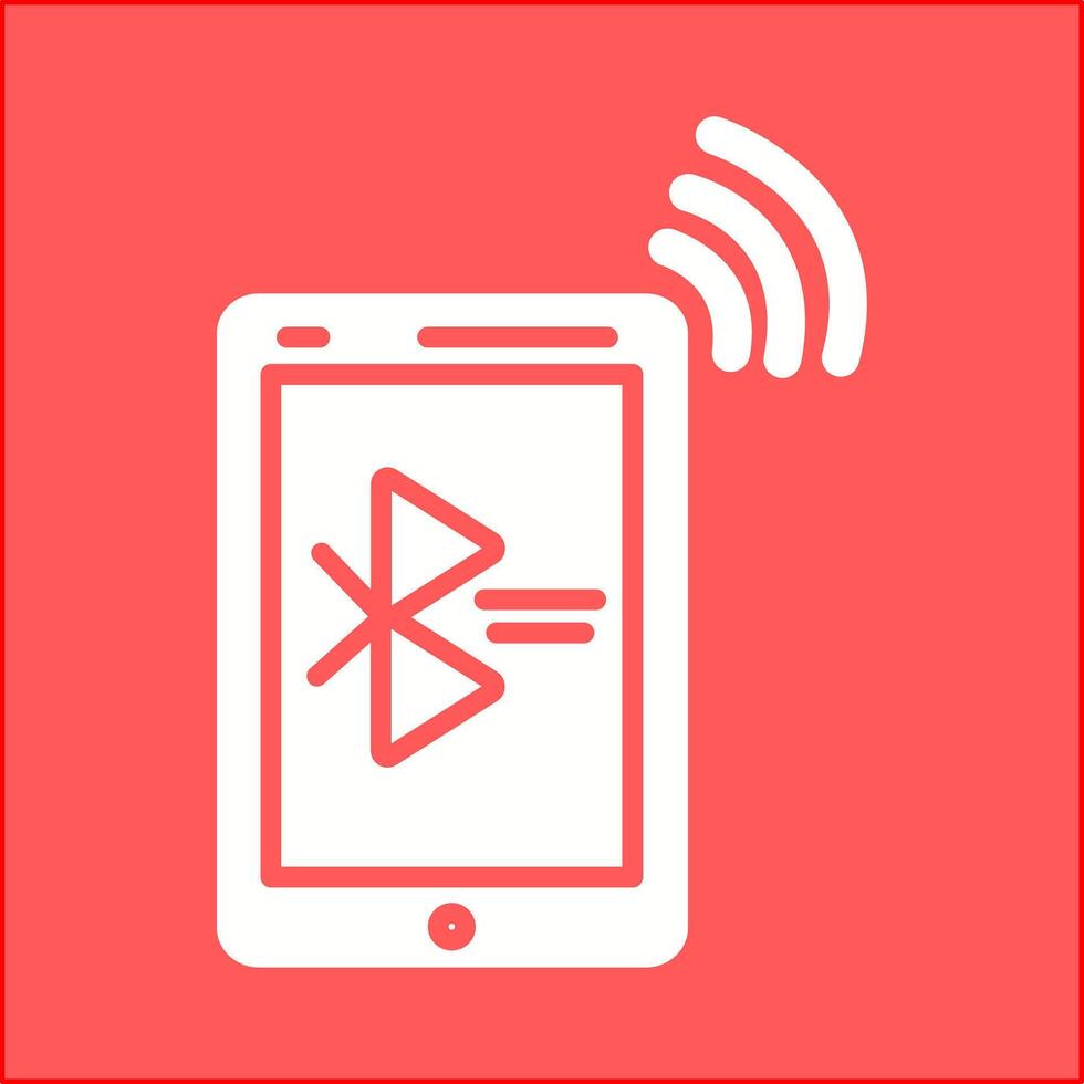 icono de vector de bluetooth