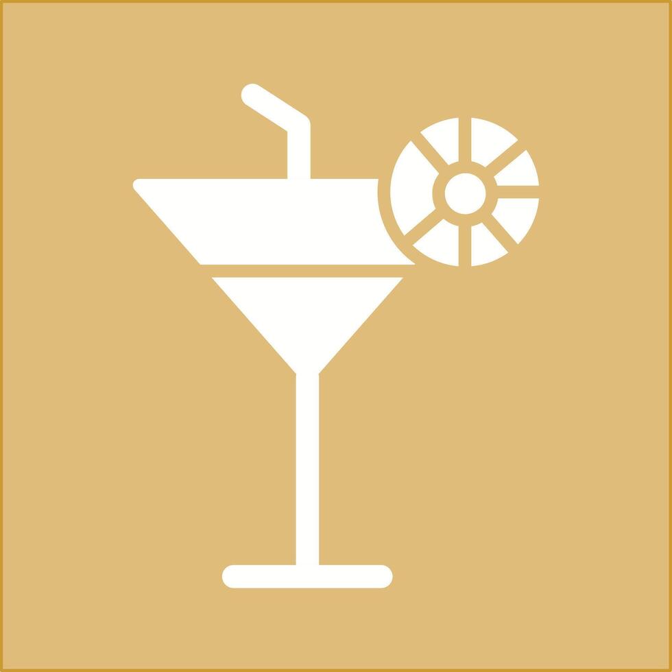 Cocktail Drink Vector Icon