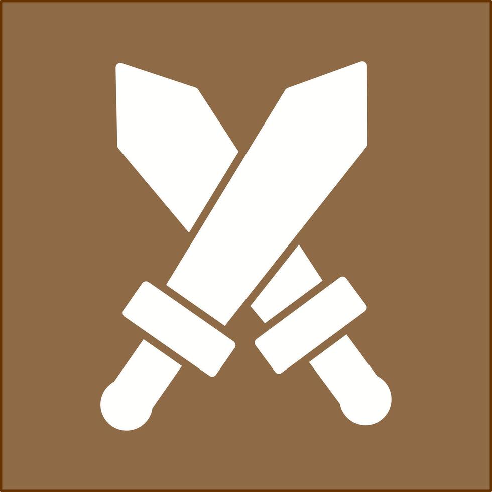 Two Swords Vector Icon