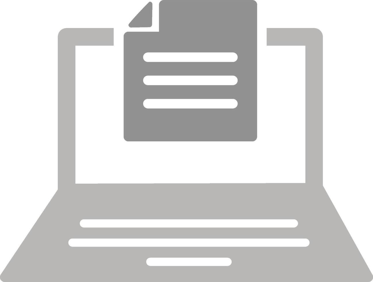 Online Exam Vector Icon